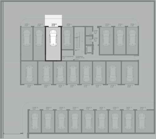 Гараж 5 (Блок 3)